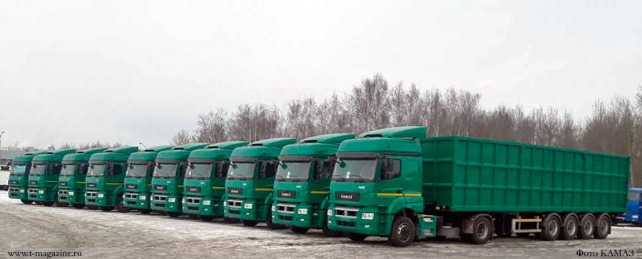 Фото грузовиков КамАЗ