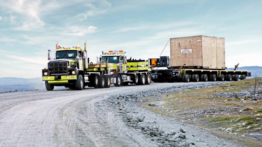 Полуприцеп для перевозки тяжёлых грузов SCHEUERLE Highway Giant
